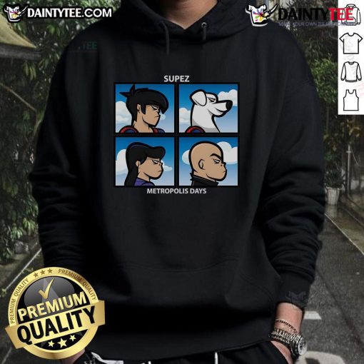 Awesome Supez Metropolis Days Hoodie in vibrant colors, perfect for casual wear and street style enthusiasts.
