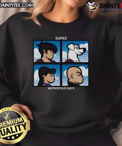 Awesome Supez Metropolis Days Sweatshirt in stylish design, perfect for casual wear and street fashion enthusiasts.
