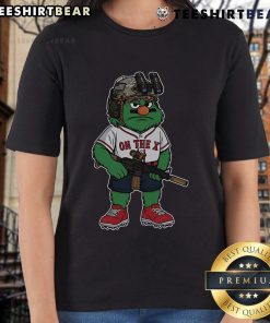 Alt Text: Awesome Tactical BOS Wally on the X Ladies Tee featuring a stylish design for women who love tactical apparel.