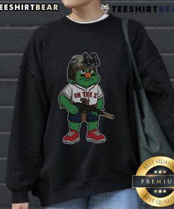 Awesome Tactical BOS Wally On The X Sweatshirt in black, featuring a stylish design perfect for outdoor enthusiasts.