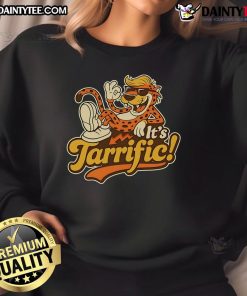 Awesome Tarrific Leopard Sweatshirt featuring a stylish leopard print design perfect for casual wear.