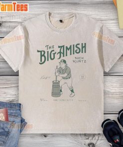 Alt Text: Awesome The Big Amish Nick Kurtz Hand Churned Butter T-Shirt showcasing unique design and vibrant colors.