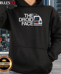 Alt Text: Awesome The Droid Face Star Wars Hoodie featuring a unique droid design, perfect for fans of the Star Wars saga.