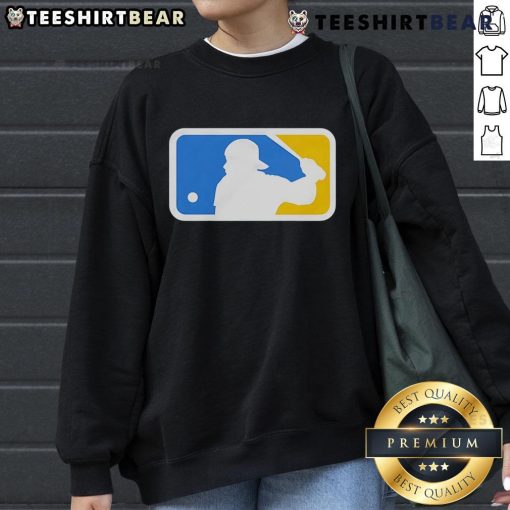 Awesome The Kid Logo Baseball Sweatshirt featuring a vibrant design and comfortable fit for sports enthusiasts.