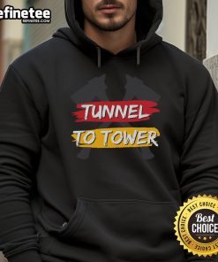 Alt Text: Stylish Awesome Tunnel to Towers Axe Hoodie in navy blue, showcasing a bold graphic design and cozy fit for fans.