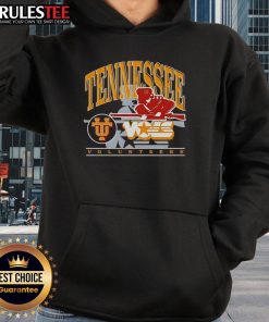 University of Tennessee Volunteers hoodie displayed on a mannequin, showcasing vibrant orange color and logo.