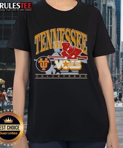 Awesome University of Tennessee Volunteers Ladies Tee in orange with logo, perfect for fans and casual wear.