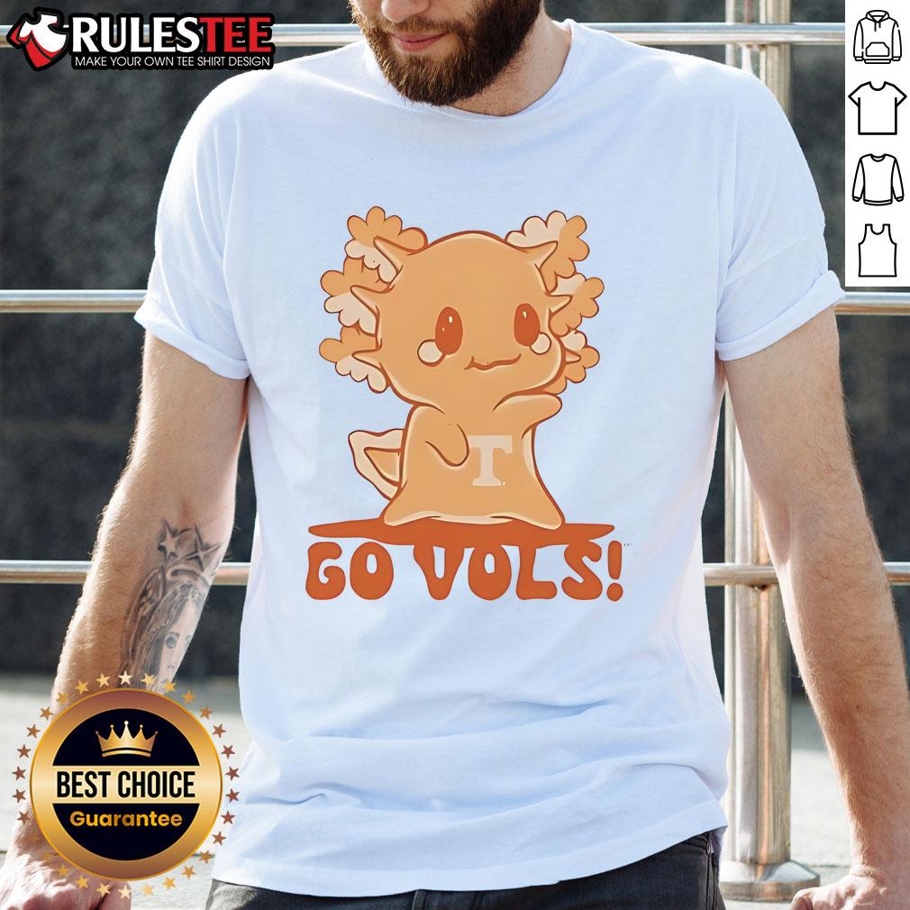 Cute Axolotl Go Vol Tennessee T Shirt Cute Axolotl Go Vol Tennessee T-Shirt featuring a playful axolotl design with vibrant colors and a sporty vibe.
