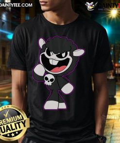 Cute Babachops Poppy Playtime T-Shirt featuring colorful graphics of Babachops character in a playful design.
