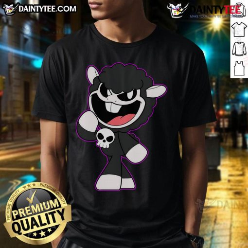 Cute Babachops Poppy Playtime T-Shirt featuring colorful graphics of Babachops character in a playful design.