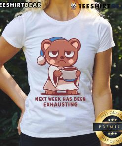 Cute bear graphic on a ladies tee, perfect for a relaxed style after an exhausting week. Shop this adorable shirt now!