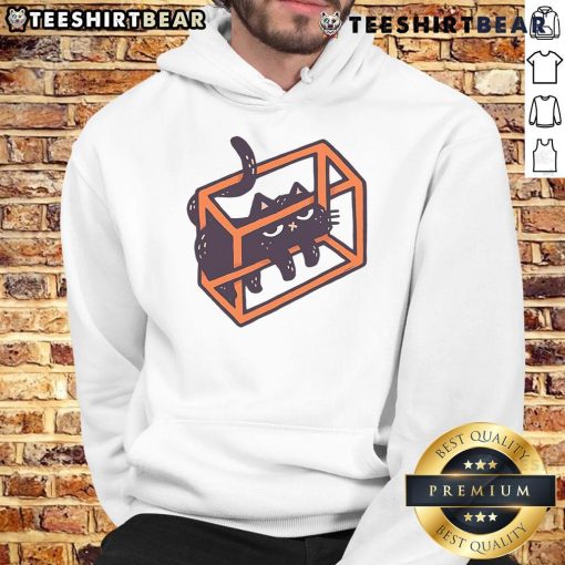 Alt Text: Cute Cat Paradox Hoodie featuring an adorable cat design, perfect for cat lovers and cozy casual wear.