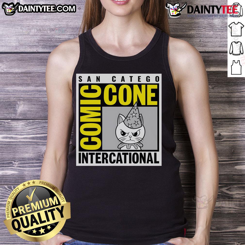 Cute Comic Cone San Catego Intercational Tank Top