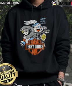 Cute fresh Terry Gross Air logo hoodie featuring a stylish design, perfect for casual wear and fans of Terry Gross.