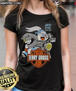 Cute Fresh Terry Gross Air Logo Ladies Tee featuring a stylish design, perfect for casual wear and fans of Terry Gross.