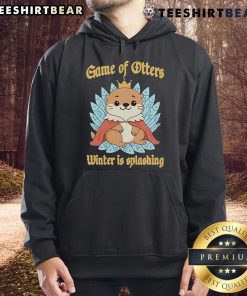 Cute-Game-Of-Otters-Winter-Is-Splashing-Hoodie