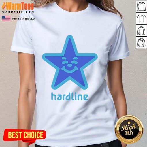Cute Hardline Hard E Ladies Tee featuring a stylish design, perfect for casual wear and expressing individuality.