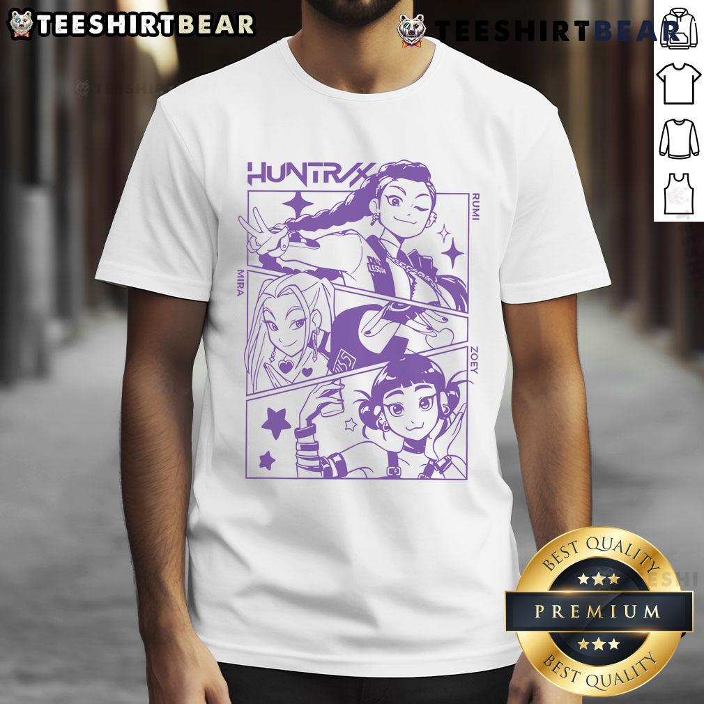 Cute Kpop Demon Hunters Huntrix T Shirt Cute Kpop Demon Hunters Huntrix T-Shirt featuring vibrant graphics and unique design for fans of Kpop and anime.