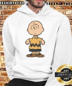 Alt Text: Adorable Charlie Brown character hoodie featuring cute Peanuts design, perfect for fans and cozy wear.