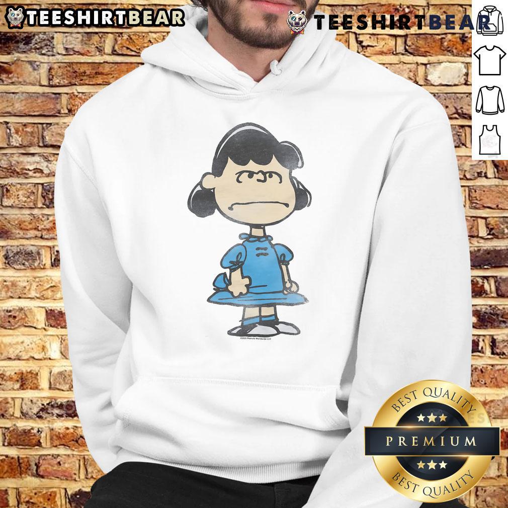 Cute Peanuts Lucy Character Hoodie Cute Peanuts Lucy character hoodie featuring vibrant colors and playful design, perfect for fans of the Peanuts gang.