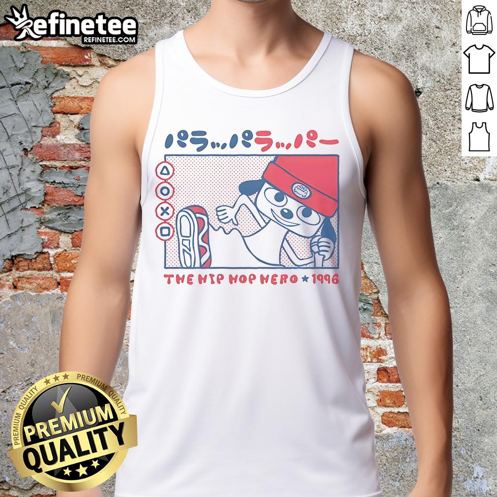 Cute Rappa Dog The Hip Hop Hero 1996 Tank Top Cute Rappa Dog the Hip Hop Hero 1996 tank top featuring a playful dog in vibrant hip-hop attire, perfect for casual wear.
