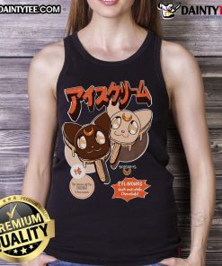 Adorable Sailor Moon ice cream tank top featuring vibrant colors and playful design, perfect for summer outfits.