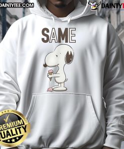 Cute Snoopy ice cream hoodie design featuring a playful Snoopy graphic with vibrant colors and fun details.