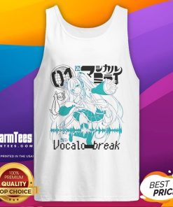 Cute Vocaloid VocaloStar Break Hatsune Miku tank top featuring vibrant colors and a stylish design for fans.