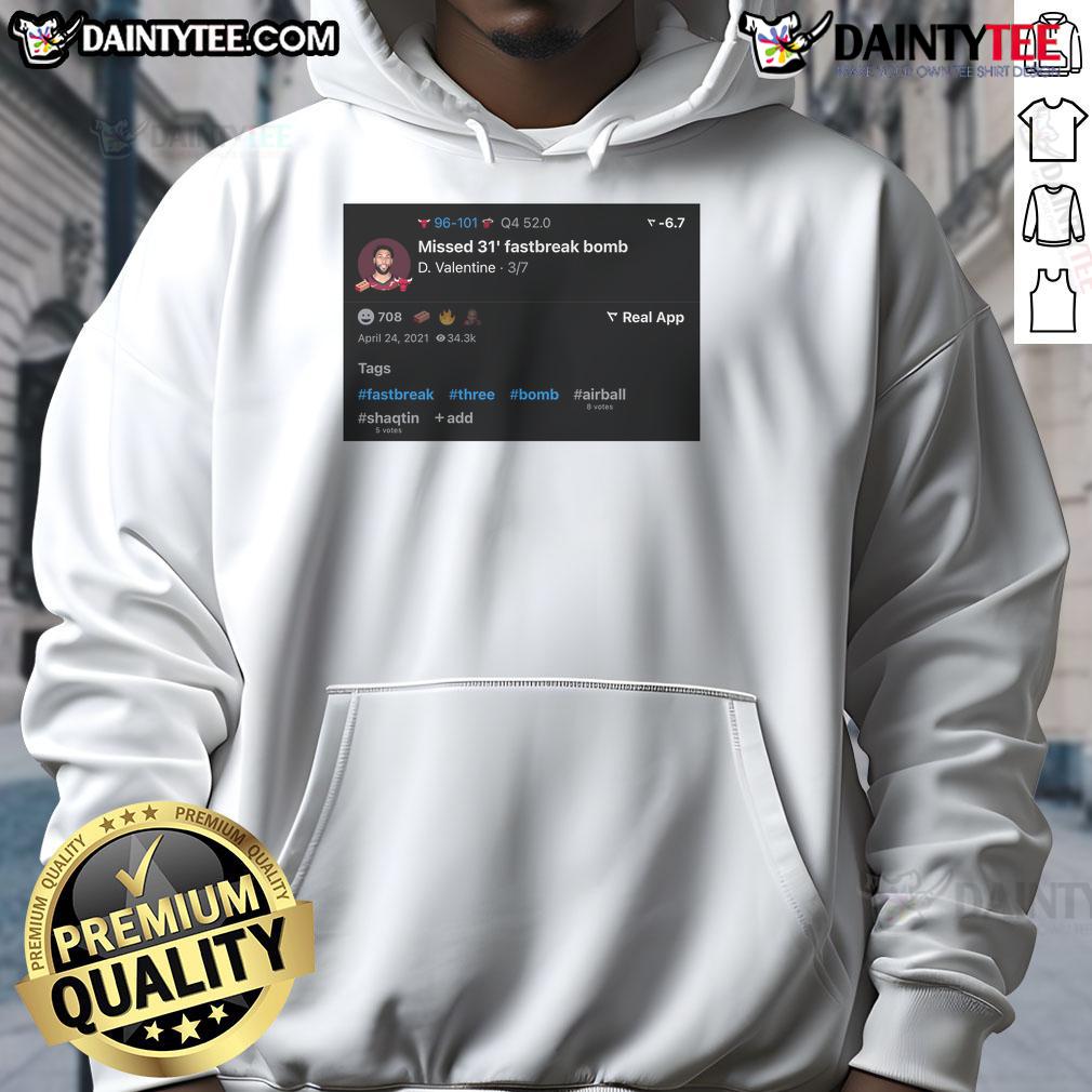 Funny Airball 31' Fastbreak Bomb Hoodie Funny Airball 31 Fastbreak Bomb Hoodie featuring a vibrant graphic design, perfect for basketball fans and casual wear.