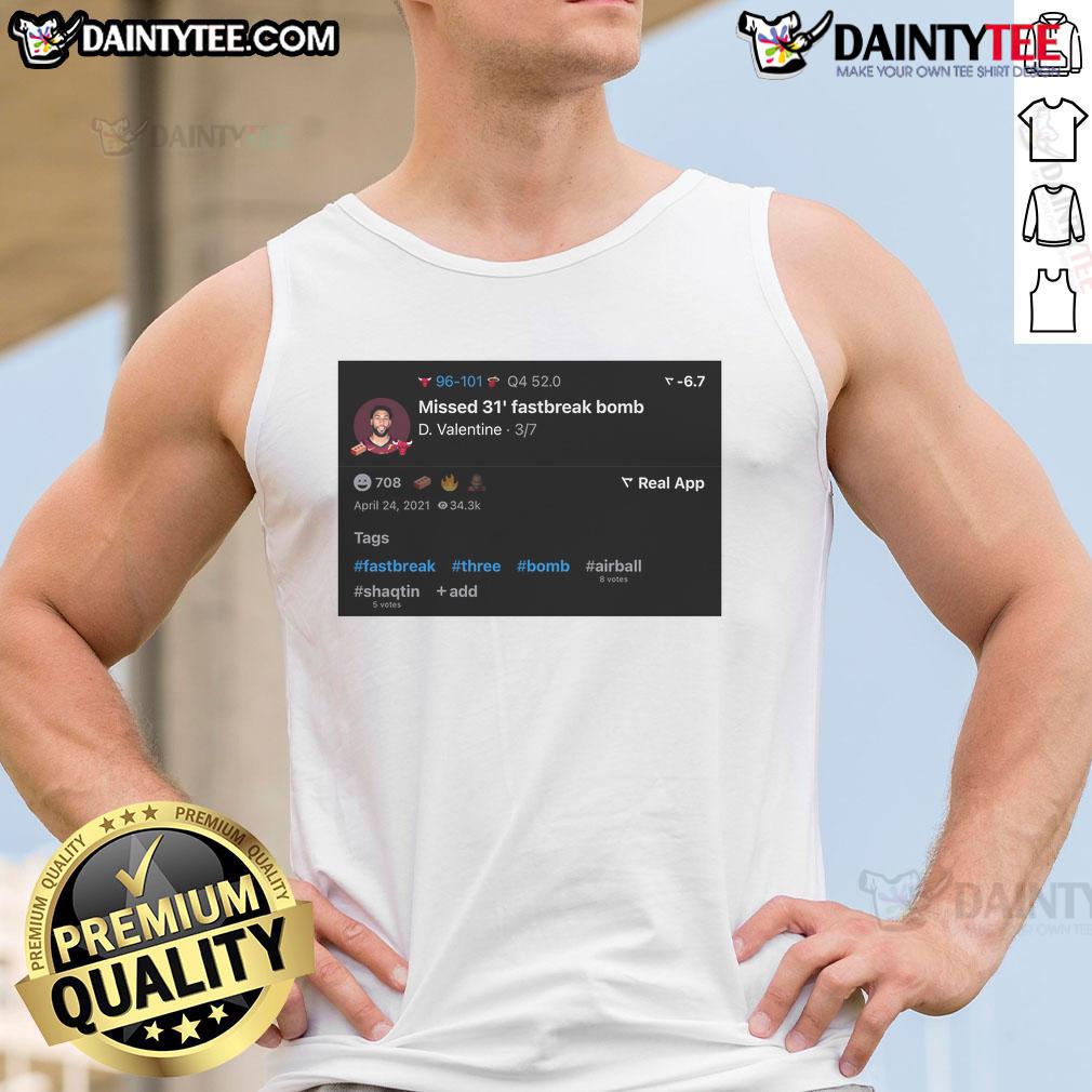 Funny Airball 31' Fastbreak Bomb Tank Top