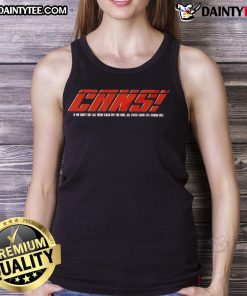 Funny Cars tank top featuring a humorous design about saving cans on a bus, perfect for casual wear and car enthusiasts.