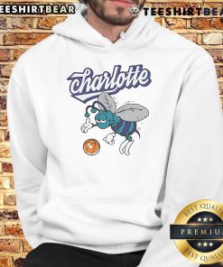 Alt Text: Funny Charlotte Hornets basketball logo hoodie featuring a vibrant design, perfect for fans and casual wear.