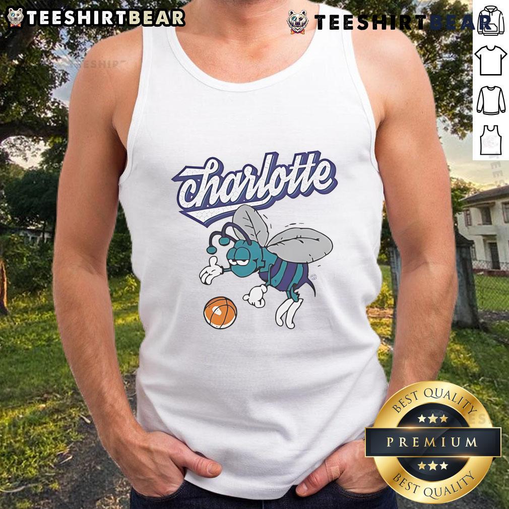 Funny Charlotte Hornets Basketball Logo Tank Top Funny Charlotte Hornets basketball logo tank top perfect for fans, featuring a vibrant design and comfortable fit.