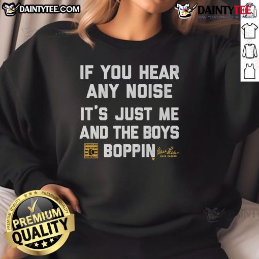 Funny Dave Parker boys boppin' Class of 2025 sweatshirt in vibrant colors, perfect for school spirit and casual wear.