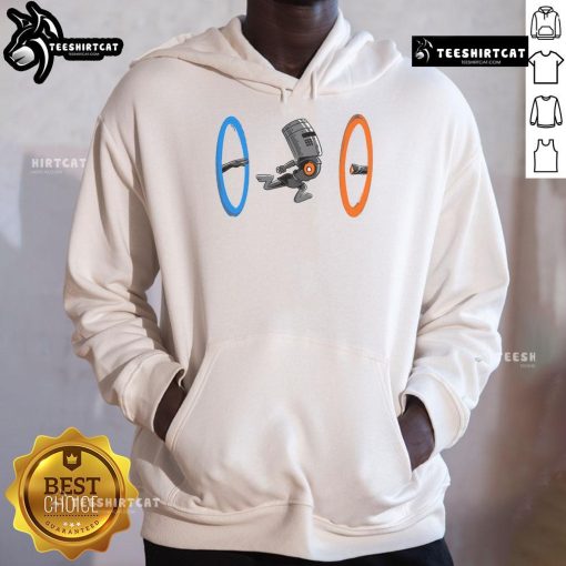 Funny False Portal Hoodie featuring a playful design with vibrant colors and whimsical graphics for gamers and fans.