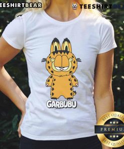 Funny Garbubu Ladies Tee featuring a playful design and vibrant colors, perfect for casual wear and humor lovers.