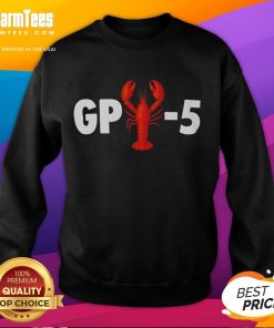 Funny GPT-5 lobster sweatshirt design featuring a quirky lobster graphic and humorous text, perfect for casual wear.