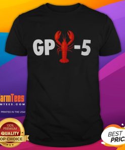Funny GPT-5 lobster t-shirt design featuring a cartoon lobster with humorous text, perfect for ocean lovers and tech enthusiasts.