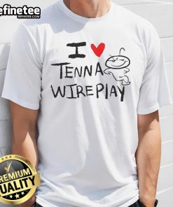 Funny I Love Tenna Wireplay T-Shirt featuring playful graphics and vibrant colors, perfect for casual wear and fans.