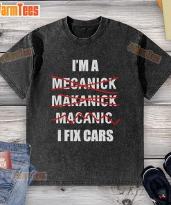 Funny 'I'm A.I. Fix Cars' T-shirt with humorous graphic, perfect for car enthusiasts and tech lovers.