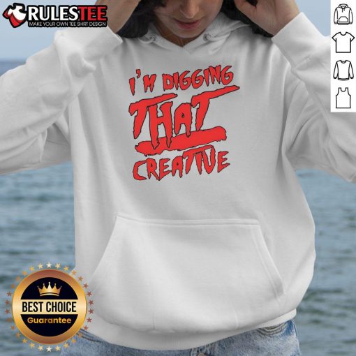 Funny hoodie with a creative design featuring a digging theme, perfect for casual wear and making a statement.