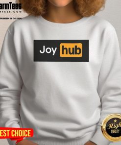 Funny Joy Hub Typo Sweatshirt featuring a playful design and vibrant colors, perfect for casual wear and humor lovers.