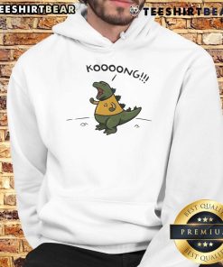 Funny Kooong Dinosaur Hoodie for kids featuring a playful dinosaur design, perfect for cozy and fun outfits.