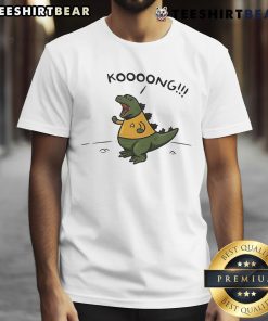 Funny Kooong Dinosaur T-Shirt featuring a playful dino graphic, perfect for kids and dinosaur lovers.