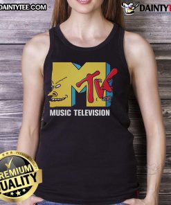 Funny MTV Music Television tank top featuring vibrant graphics and playful designs, perfect for music lovers and casual wear.