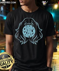 Funny Ohhhkay Wig T-Shirt featuring a humorous graphic design, perfect for casual wear and wig enthusiasts.