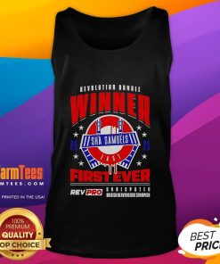 Funny Revolution Rumble Winner 2025 tank top featuring vibrant graphics and playful design for ultimate fan style.