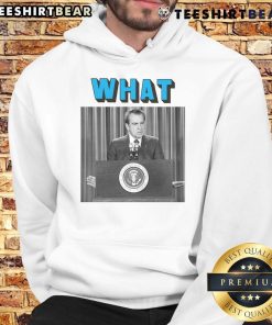 Funny Richard Nixon hoodie featuring a humorous graphic of the former president for a quirky fashion statement.