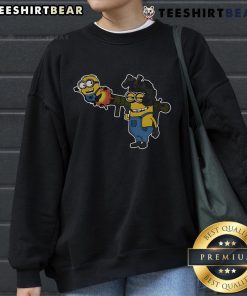 Funny Tactical Minions RPG Rocket Fly Sweatshirt featuring playful minion graphics for gamers and fans of quirky apparel.