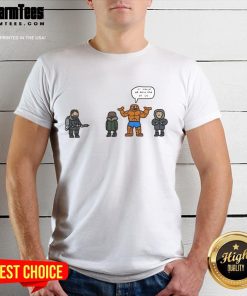 Funny 'The Thing It Could Be Any One Of Us' Fantastic Four T-Shirt featuring a playful graphic design.